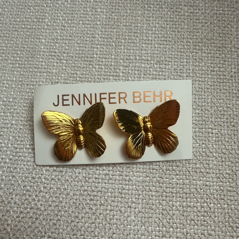 Jennifer Behr Pyper Butterfly studs